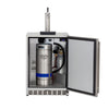 24" Deluxe Outdoor Rated Kegerator Single Tower