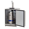 24" Deluxe Outdoor Rated Kegerator Single Tower