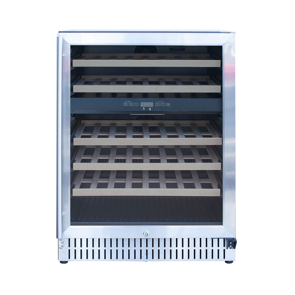 24" Outdoor Rated Dual Zone Wine Cooler