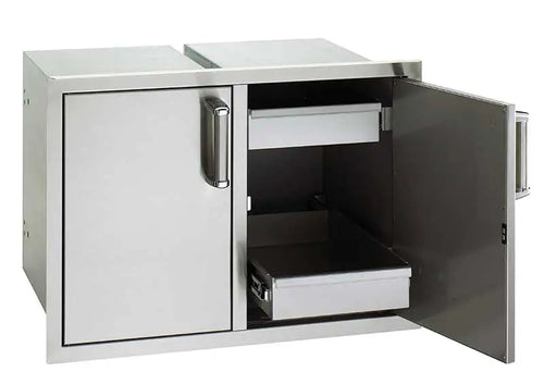 Fire Magic Flush Mount Double Drawer with 2 Dual Drawer