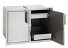 Fire Magic Flush Mount Double Drawer with 2 Dual Drawer