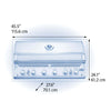 Built-In 700 Series 44 Gas Grill