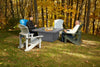 Hamptons Square Patioflame Table - HAMP2-GY