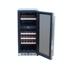 15" 3.2C Outdoor Rated Dual Zone Wine Cooler