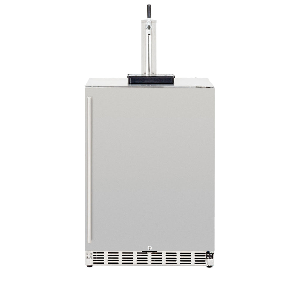 24" Deluxe Outdoor Rated Kegerator Single Tower