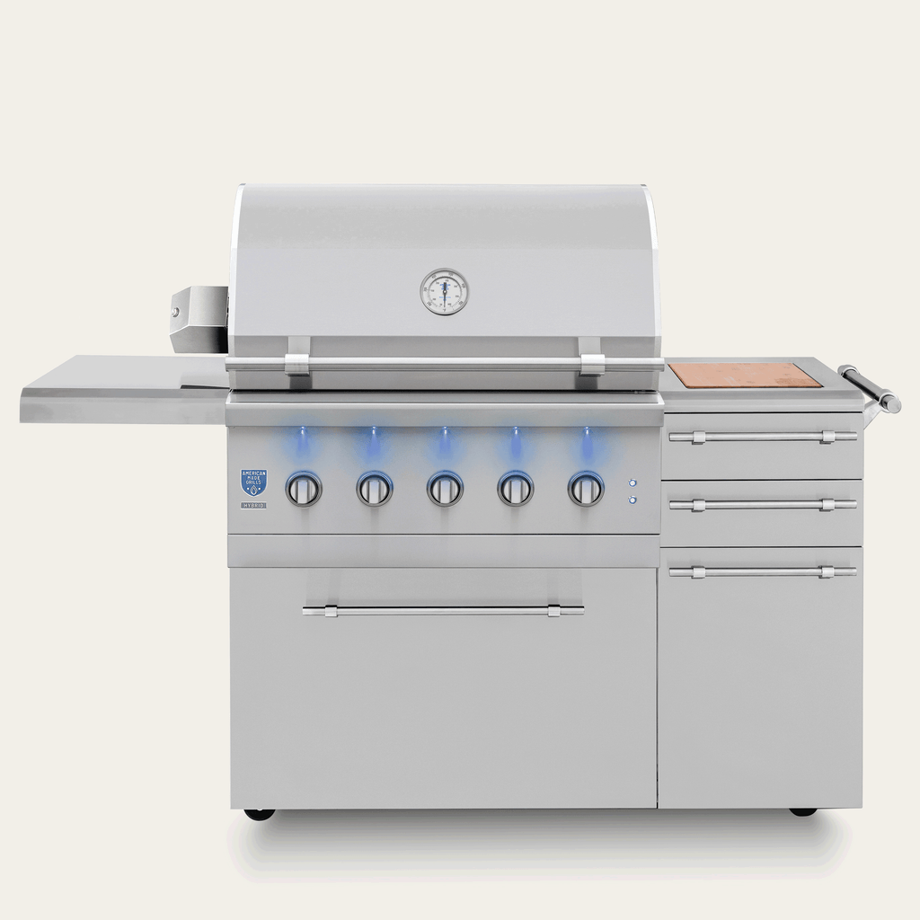 Freestanding Encore 36 Hybrid Grill