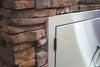 20" Vented Trash (or) LP Tank Pullout Drawer w/ Masonry Frame Return