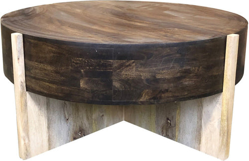 Brown Palm Coffee Table