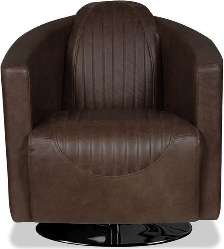 Pan Am Accent Chair In Chocolate