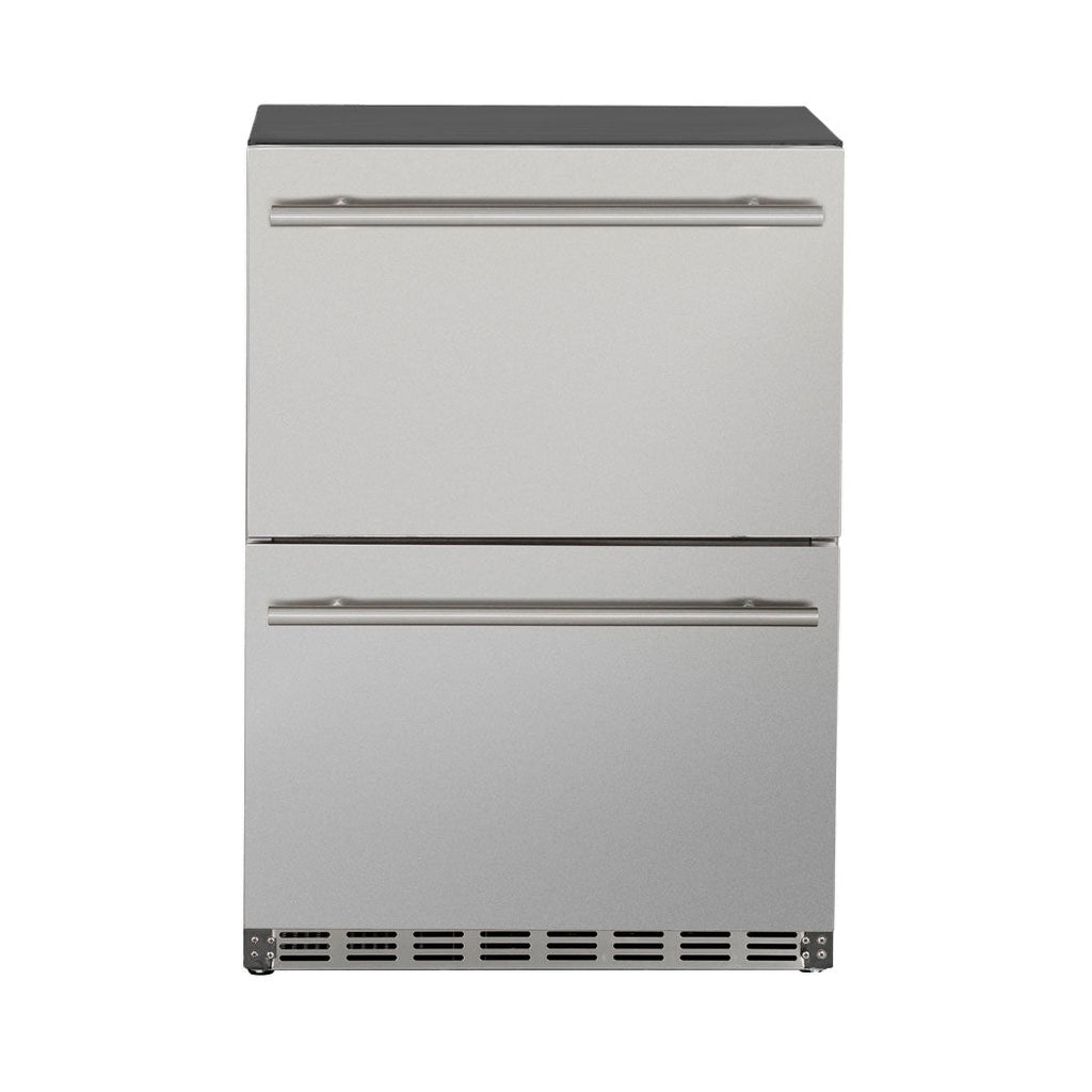 24" Outdoor Rated Double Drawer Refrigerator