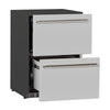 24" Outdoor Rated Double Drawer Refrigerator