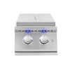 Sizzler Pro Double Side Burner w/LED Illumination