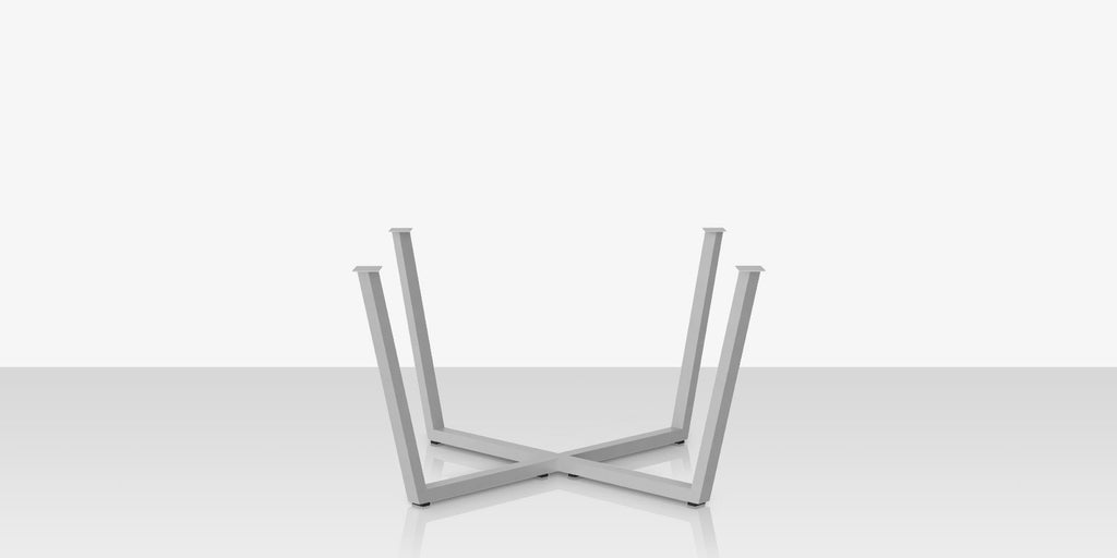 Contemporary Flat X 49 Style Dining Table Base