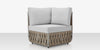 Scorpio Corner Square, Gray with Standard Gray Cushion