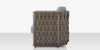 Scorpio Club Chair, Gray with Standard Gray Cushion