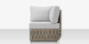 Scorpio Corner Square, Gray with Standard Gray Cushion