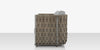 Scorpio Sofa, Gray with Standard Gray Cushion