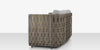 Scorpio Loveseat, Gray with Standard Gray Cushion