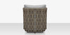 Scorpio Club Chair, Gray with Standard Gray Cushion