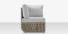 Scorpio Corner Square, Gray with Standard Gray Cushion