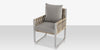 Scorpio Dining Arm Chair, Gray