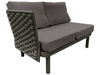 Luxe Left Arm Loveseat