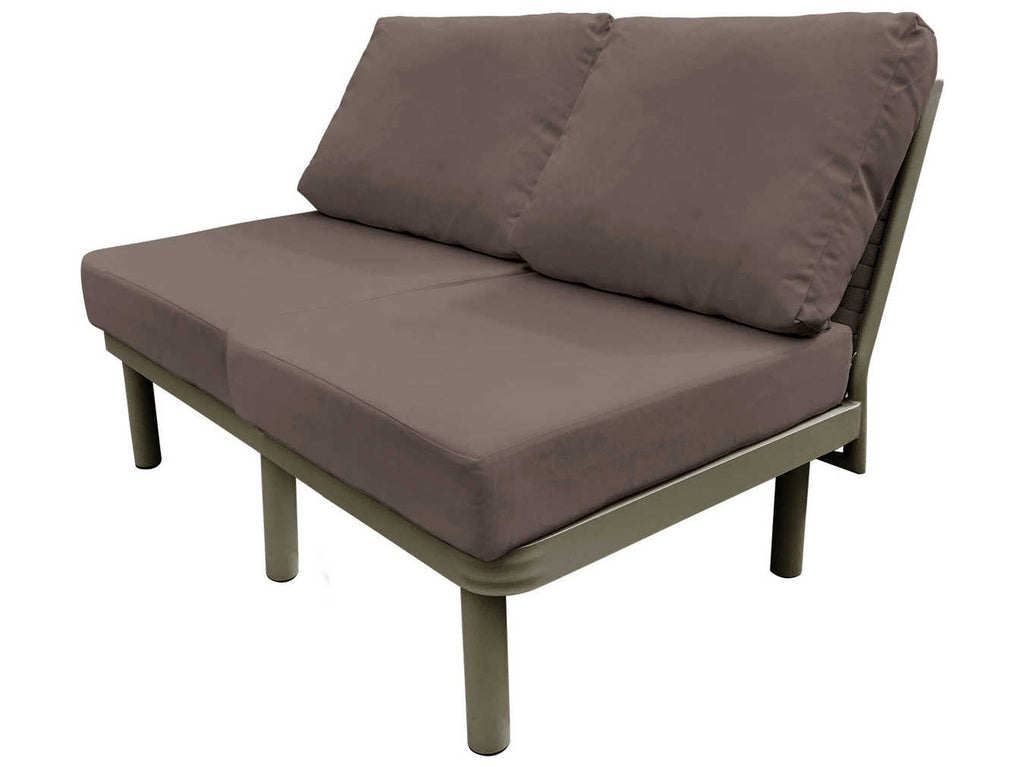 Luxe Armless Loveseat