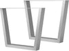 Contemporary U Style Dining Table Base