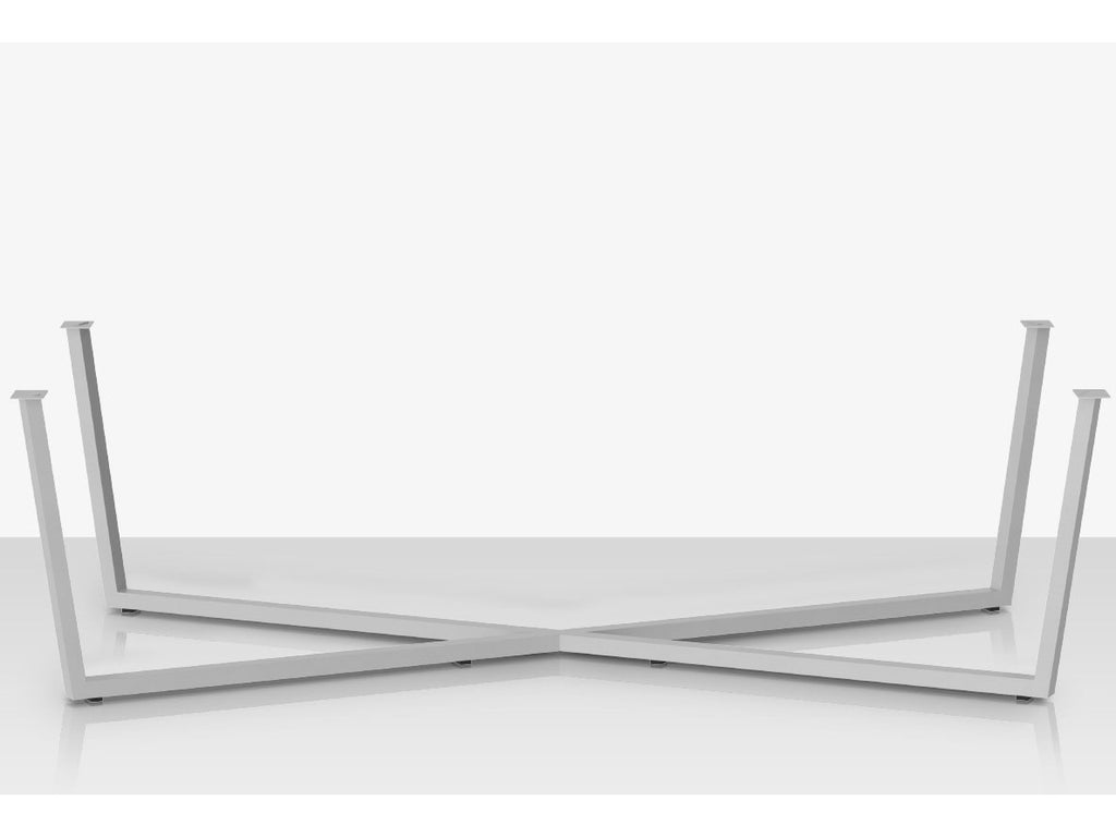 Contemporary Flat X 143 Style Dining Table Base