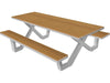 Vienna 8' Picnic Table