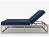 Iconic Aluminum Double Chaise Lounge