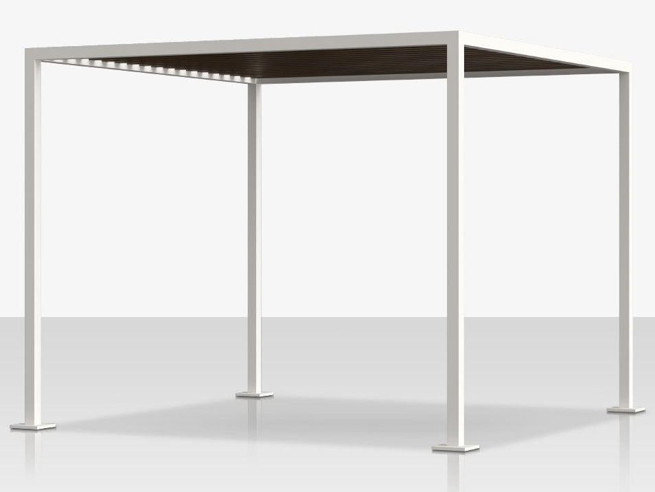 Breeze Cabana 8' Optional: Aluminum Wood Grain Slats - Top