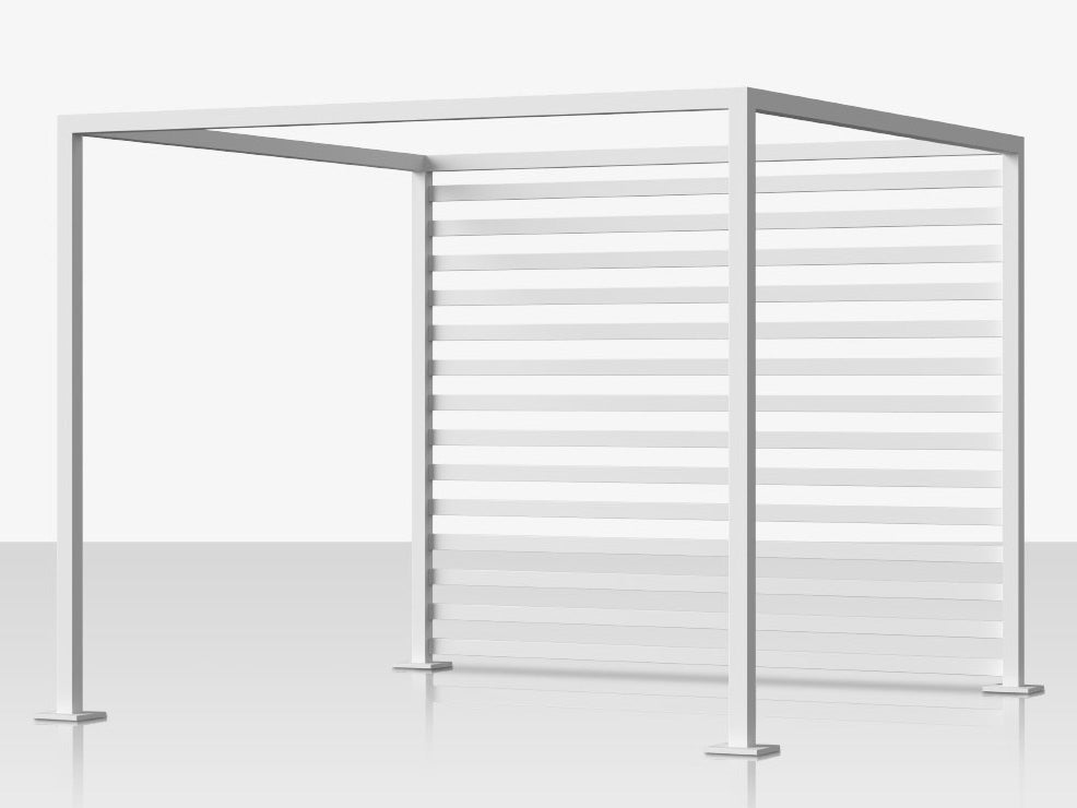 Breeze Cabana 10' Optional: Aluminum Slats - Back