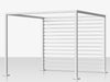Breeze Cabana 15' Optional: Aluminum Slats - Back