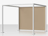 Breeze Cabana 15' Optional: Back Side Privacy Panel