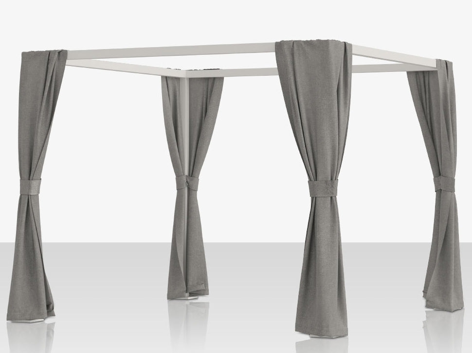 Breeze Cabana 15' Optional: Decorative Corner Curtains