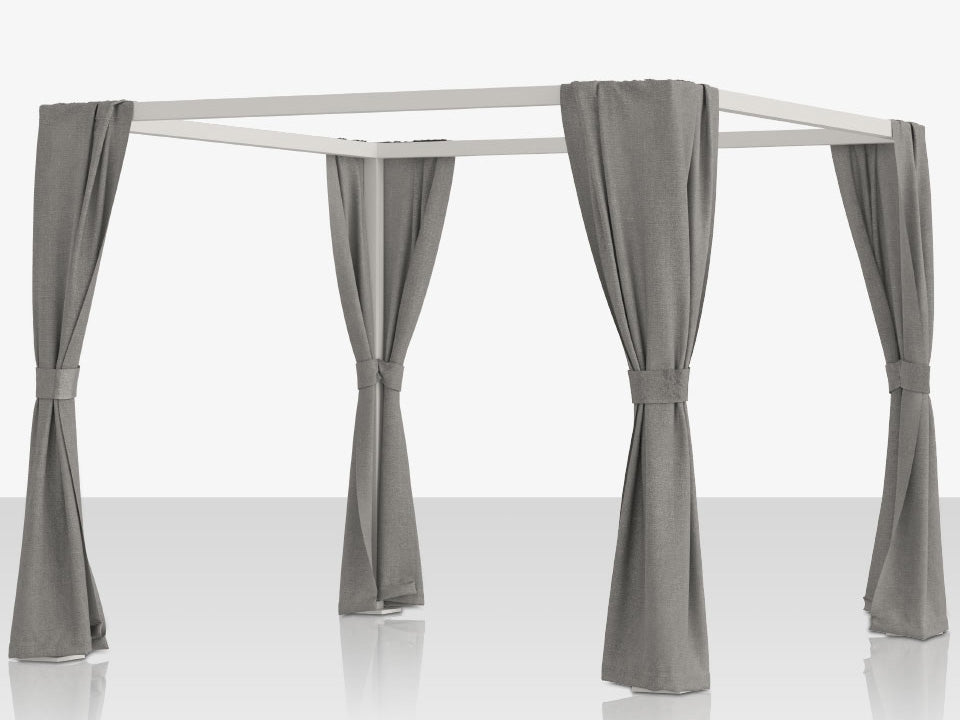 Breeze Cabana 8' Optional: Functional Curtains