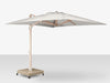 The Grand 13' Center Pole Umbrella (Round)- Wood Grain Frame, Sandlewood Base