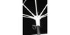 Rio 9' Square Umbrella Frame Only