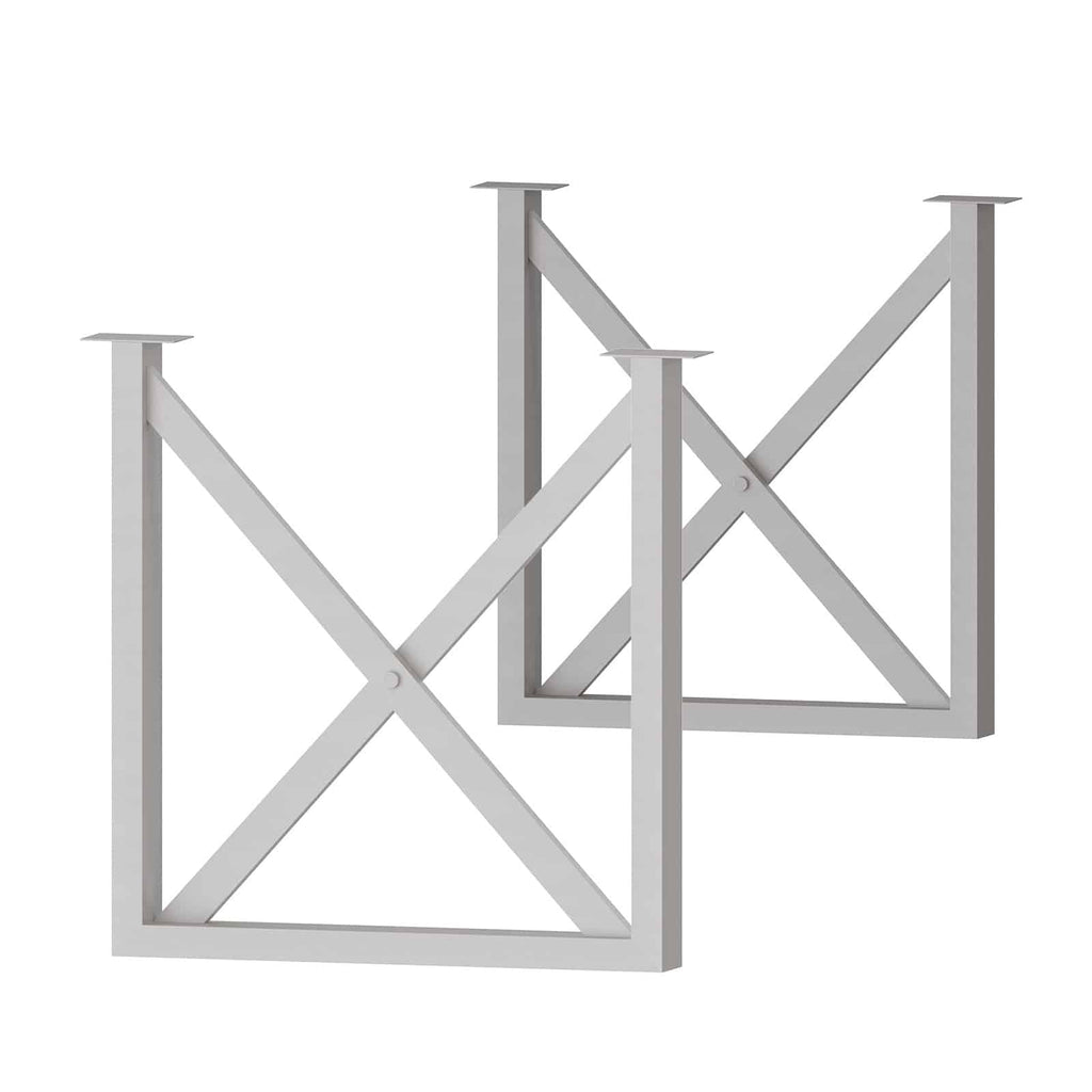 Contemporary  Square X Style Bar Table Base
