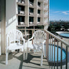 Pacific Fanback Stacking Armchair