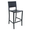 Java Wicker Armless Barstool
