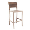 Java Wicker Armless Barstool