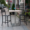 Vogue Armless Barstool
