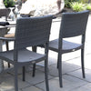 Java Wicker Sidechair