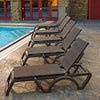 Java All Weather Wicker Chaise