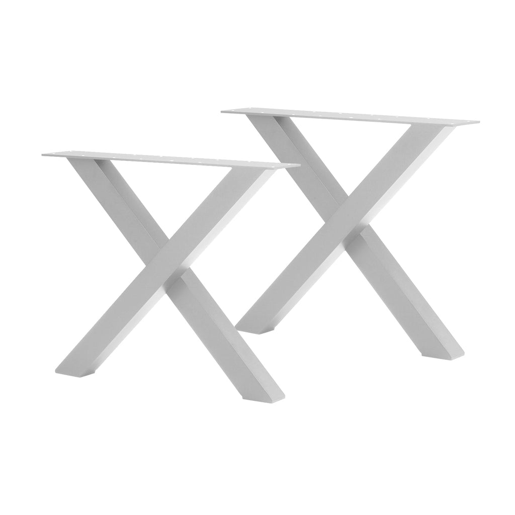 Contemporary X Style Dining Table Base