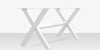 Contemporary X Style Bar Tabe Base