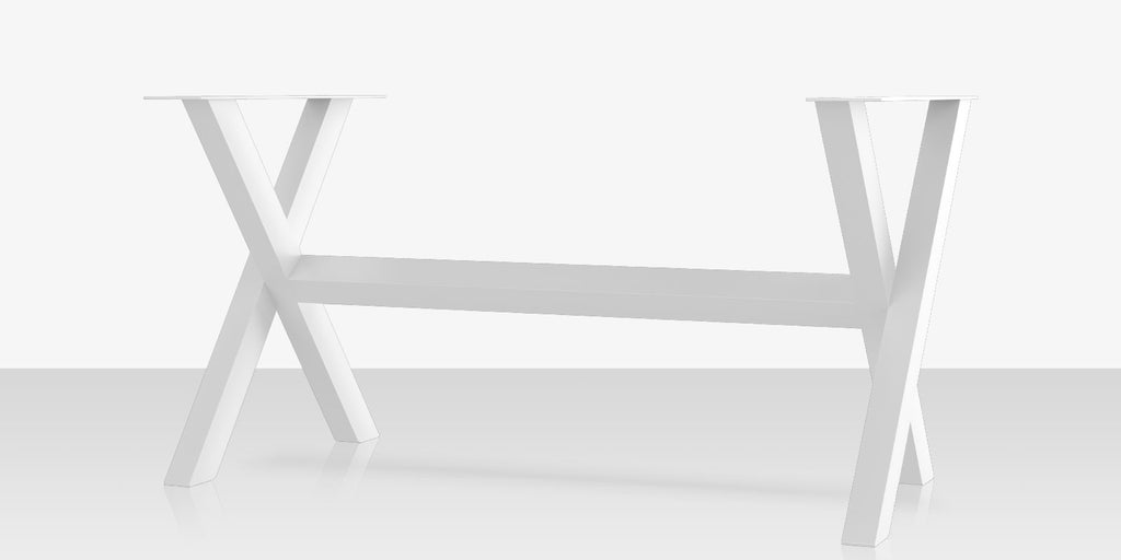 Contemporary X Style Bar Tabe Base
