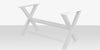 Contemporary X Style Bar Tabe Base